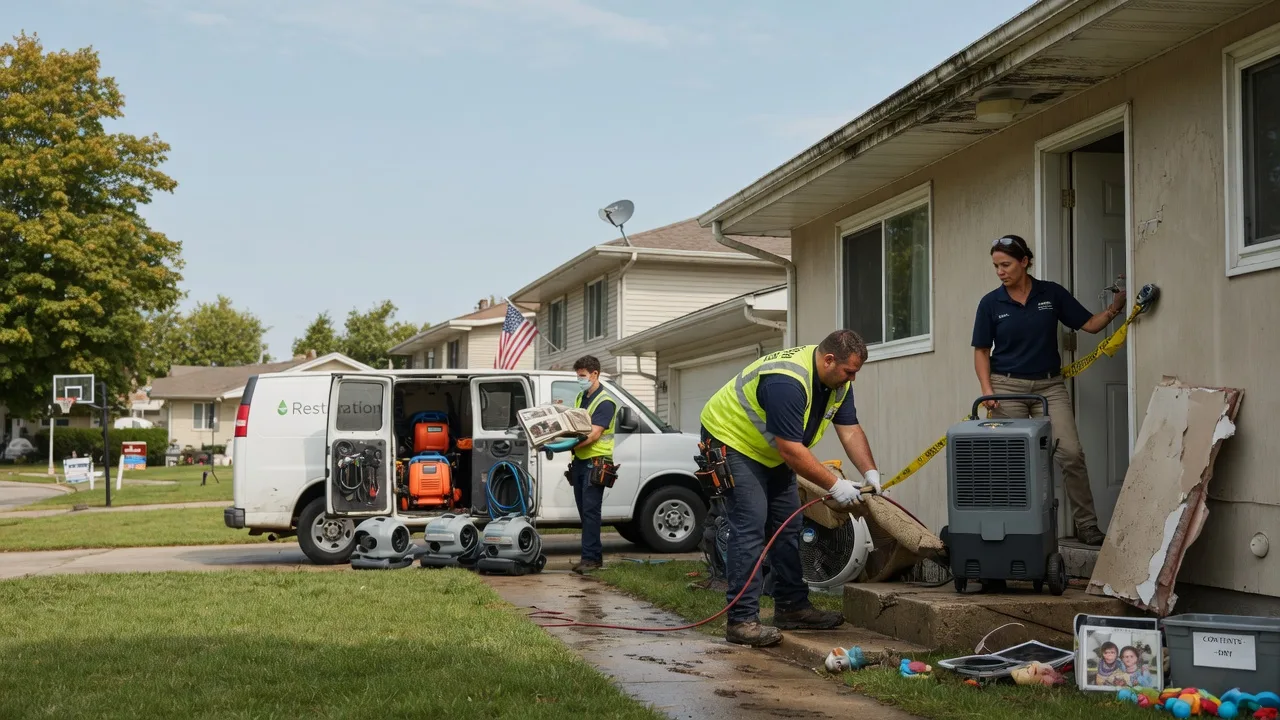 Water Damage Restoration in Rankin, IL near me